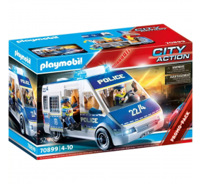 Playmobil: Carro da Polícia com luz e som 52 Peças | Idades 4+ | Item 70899