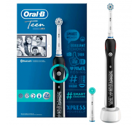 Escova de Dentes Elétrica Oral-B SmartSeries Teen Preta