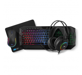 Teclado + Rato + Headset + Tapete 1Life All 4 One Gaming