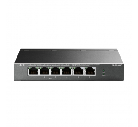 Switch TP-Link TL-SF1006P 6 Portas 10/100Mbps UnManaged PoE+